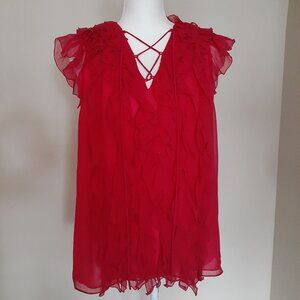 Jason Wu Ruffle Front Blouse